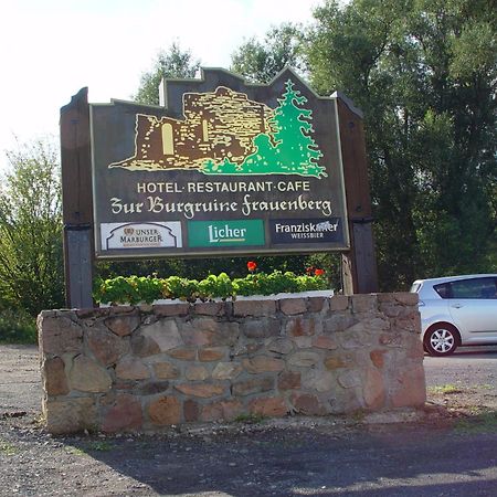 Zur Burgruine Frauenberg Hotel Ebsdorfergrund Екстериор снимка