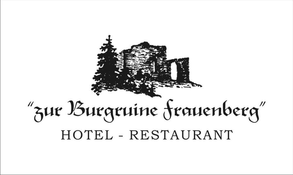 Zur Burgruine Frauenberg Hotel Ebsdorfergrund Екстериор снимка